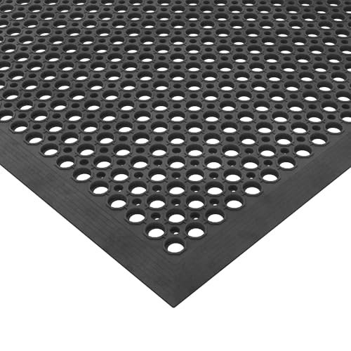Ottomanson Heavy Duty Rubber Floor Mat – Non-Slip...