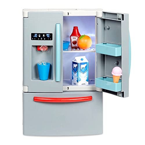 Little Tikes First Fridge Refrigerator with Ice Dispenser...