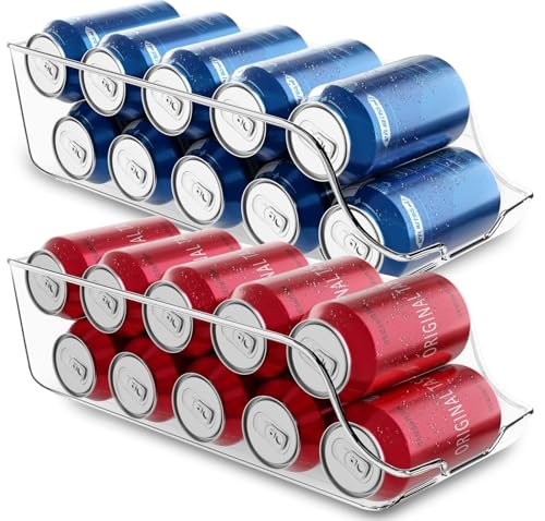 Utopia Kitchen Soda Can Organizer and Dispenser, Set of 2