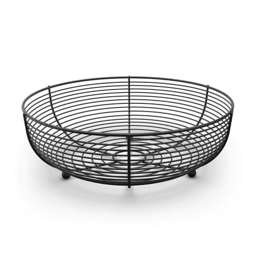 CAXXA Countertop Fruit Bowl, Wire Basket for Fruits and...
