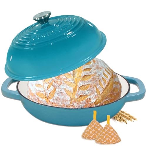 Enameled Cast Iron Bread Oven, 6 Quart Sourdough Baker