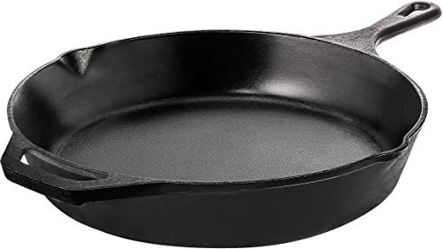 Utopia Kitchen Cast Iron Frying Pan 10.25 Inch Pre Seasoned