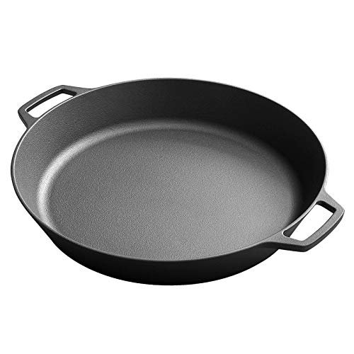 EDGING CASTING Pre-Seasoned Large Cast Iron Skillet 17-inch...