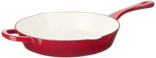 Crock Pot Artisan 12 Inch Enameled Cast Iron Round Skillet
