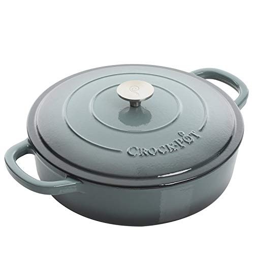 Crock-Pot Crock Pot Artisan Enameled Cast Iron Braiser 5...