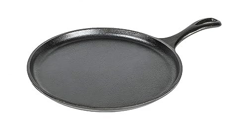 Lodge Round Seasoned Cast Iron Griddle 10.5 Inch Pan