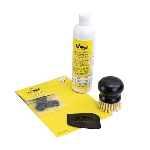 Lodge Enameled Cast Iron & Ceramic Stoneware Cleaner Care...