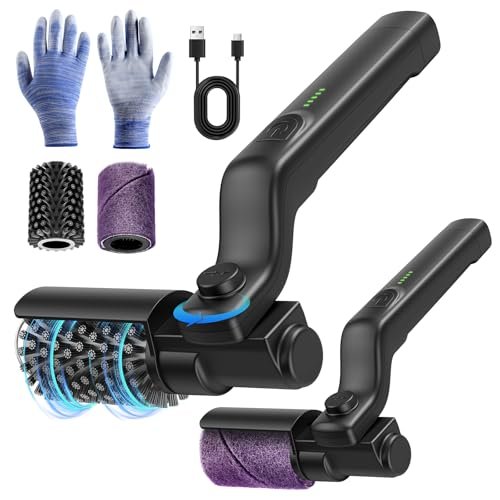 Electric Grill Brush Rechargeable, 3 Powerful Speed BBQ...