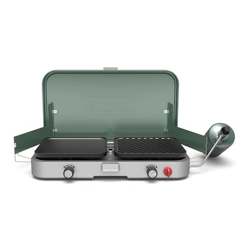 Coleman Cascade 3-in-1 Outdoor Camp Stove, Portable Grill...