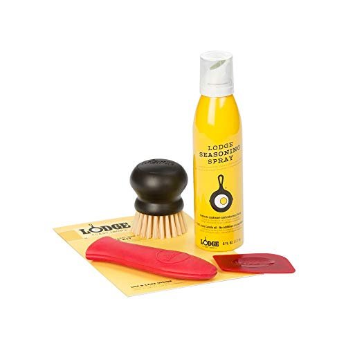 Lodge Seasoned Cast Iron Care Kit 5-Piece Set