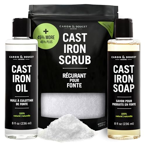 CARON & DOUCET – New Ultimate Cast Iron Set