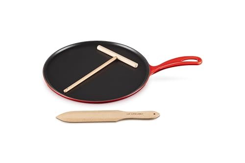 Le Creuset Enameled Cast Iron Traditional Round Crepe Pan...