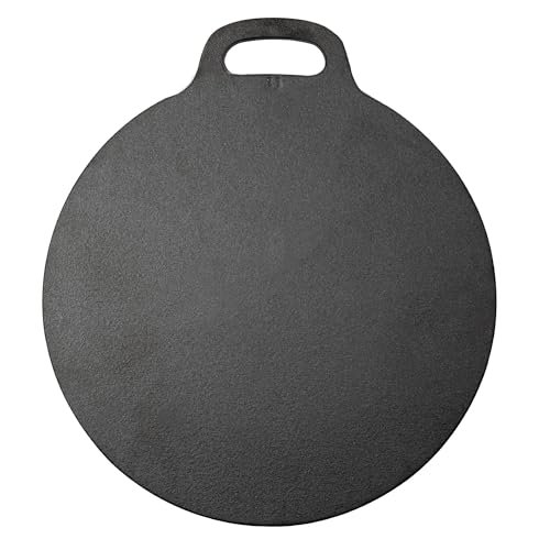 Victoria 15-Inch Cast Iron Tawa Dosa Pan, Preseasoned for...