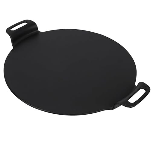 Grilleroy 15 Inch Cast Iron Pizza Pan Preseasoned Tawa...