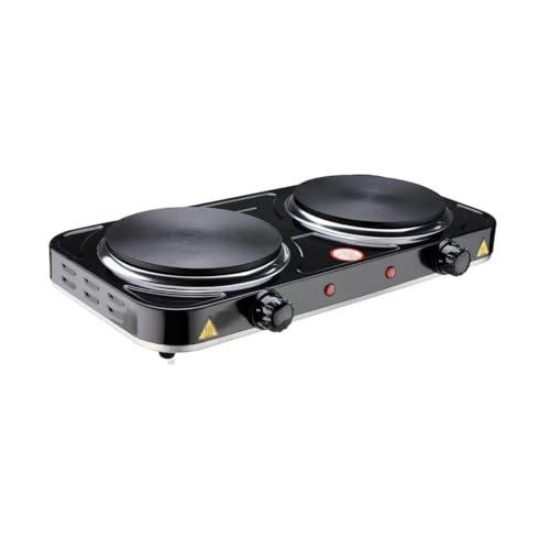 Electric Hot Plate, 2200W Countertop Burner, Cast Iron 2...