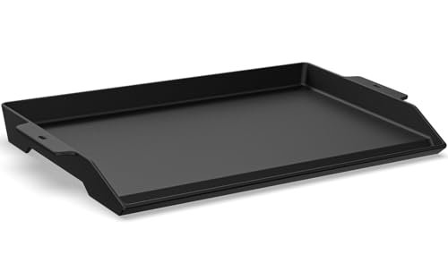 Updated Cast Iron Griddle for Gas Grill, 23x16 Enamel...