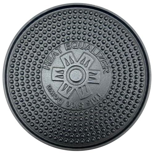 Heat Equalizer-9.25 inch Cast Iron Heat Diffuser Simmer...