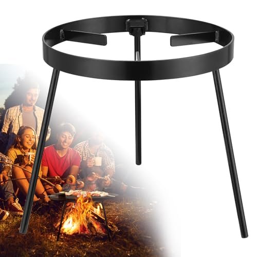 Campfire Tripod for Cooking - Campfire Cooking Portable...