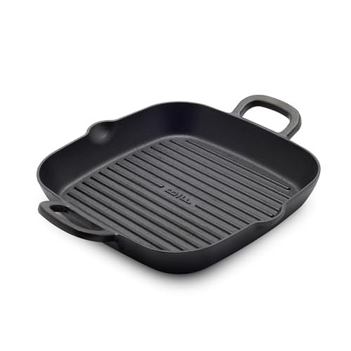 GreenPan x Bobby Flay Cast Iron 11” Square Grill Pan