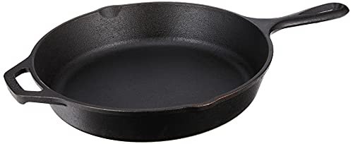 Lodge 8 Inch Pre-Seasoned Cast Iron Stamped Skillet Deer