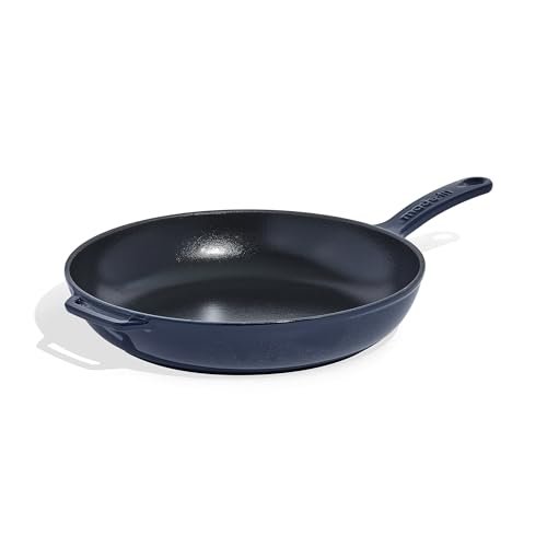 Made In Cookware | Enameled Cast Iron Skillet Blue