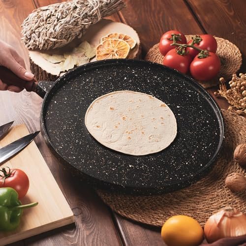 Cast Iron Comal Pan Tawa for Para Flatbreads