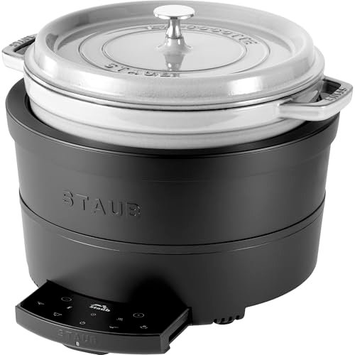 Staub Precision Induction Multi Cooker: Braise, Brown,...