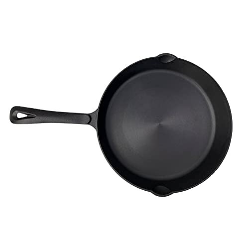 Lehman's Cast Iron Skillet - Nitrogen Hardened, 12-inch,...