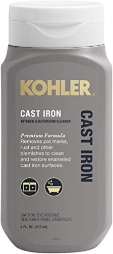 KOHLER K-23725-NA Cast Iron Cleaner, For Kitchen and Bath,...