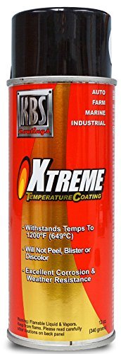 KBS Coatings 65105 Cast Iron Grey Xtreme Temperature Coating