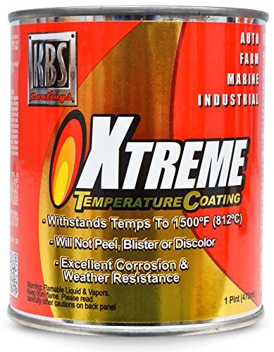 KBS Coatings 65305 Cast Iron Grey Xtreme Temperature Coating