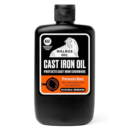 WALRUS OIL - Cast Iron Oil, High Smoke Point Seasoning