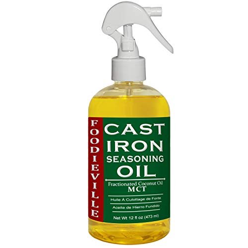 Cast Iron Oil Non-stick Conditioner for Seasoning with Flax...
