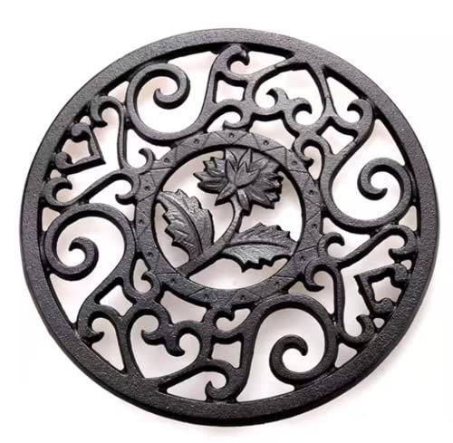 Beminh Trivet Cast Iron Trivet - 5.2 inch Pot Holder