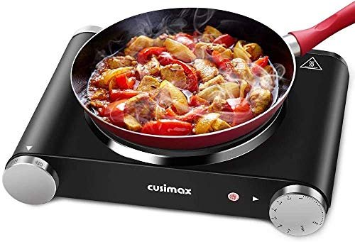 Cusimax Hot Plate Electric Burner Single Burner 1500W Temp...