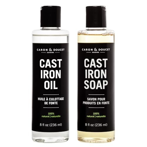 CARON & DOUCET - Cast Iron Cleaning Conditioning Set
