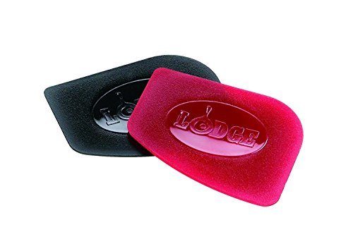 Lodge Pan Scrapers. Handheld Polycarbonate Cast Iron 2-Pack