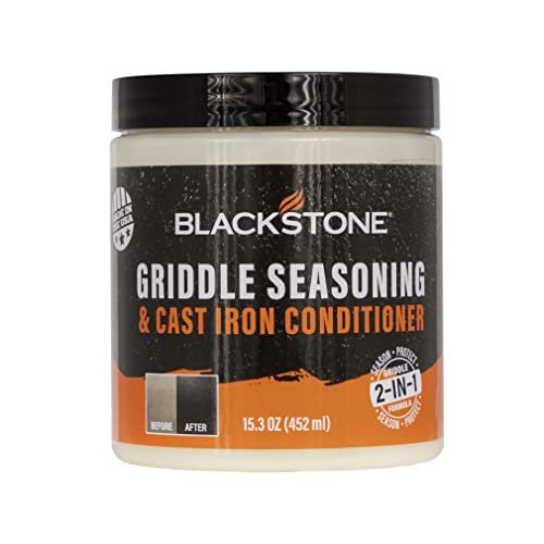 BLACKSTONE 4146 Griddle Seasoning and Cast Iron...