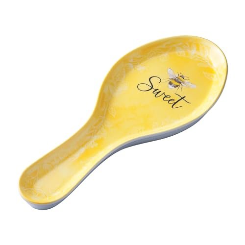 UPware Sweet Bee Melamine Spoon Rest, Cooking Spoon Holder,...