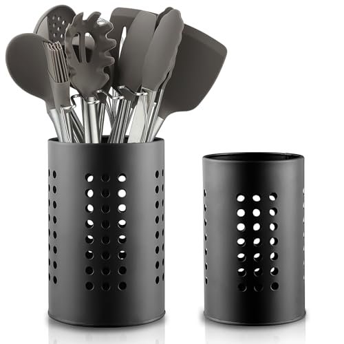 Berglander Kitchen Utensils Holder for Counter Top Black...