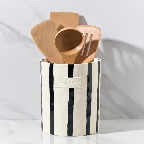 JIEMEI HOME Kitchen Utensil Holder, 7.2