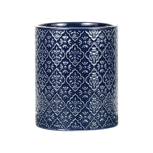 MIKIGEY Kitchen Utensil Holder, 6x7 inch Large Ceramic...