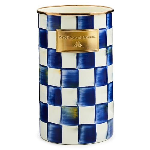 MACKENZIE-CHILDS Enamel Utensil Holder, Kitchen Utensil...