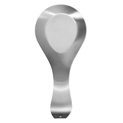 OGGI Stainless Steel Spoon Rest- Long Handle Holds Utensils...