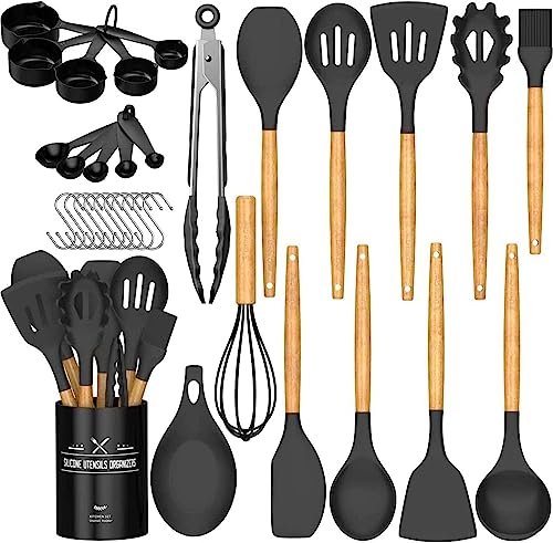 Umite Chef Kitchen Cooking Utensils Set, 33 Non-Stick...