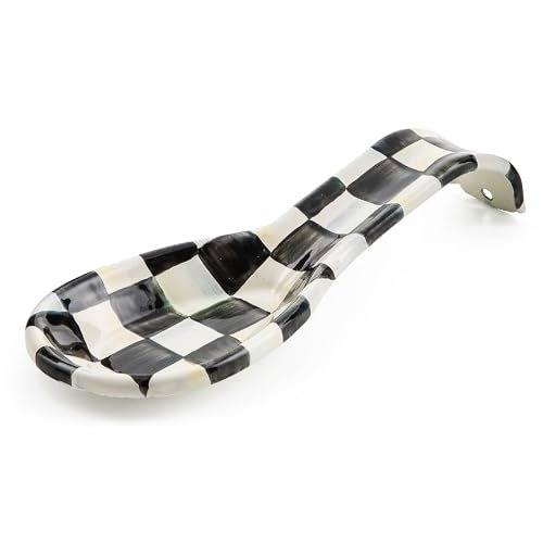 MACKENZIE-CHILDS Enamel Spoon Rest, Kitchen Spoon Holder...