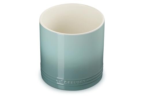 Le Creuset Stoneware Signature Utensil Crock, 2.7 qt., Sea...