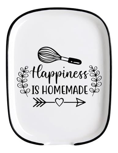 Spoon Fork Rest Happiness Is Homemade Ceramic...