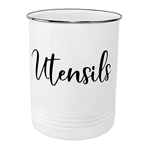 Home Acre Designs Vintage Farmhouse Utensil Holder Kitchen...