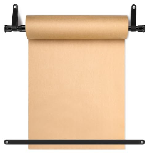 Vicenpal 15.5 Inch Retractable Kraft Paper Roll Wall...